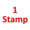 1 Stamp