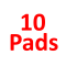 10 pads