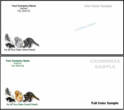 1004-10 #10 regular pestvelope - critters