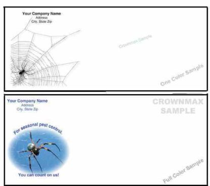 1004-4 #10 regular pestvelope - spiderweb