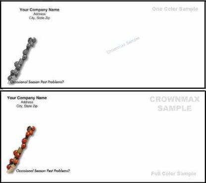 1004-5 #10 regular pestvelope - lady bugs