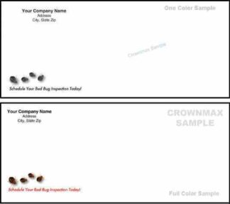 1004-6 #10 Regular Pestvelope - Bed Bugs