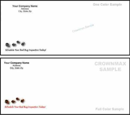 1004-6 #10 regular pestvelope - bed bugs