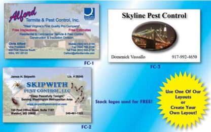 1014 Full Color Business Card 16 Pt.