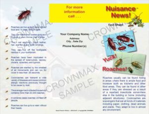 Get noticed and get results: the benefits of using brochures in your marketing strategy! 1 1202 - roach brochure