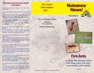 1211 - Fire Ants Brochure