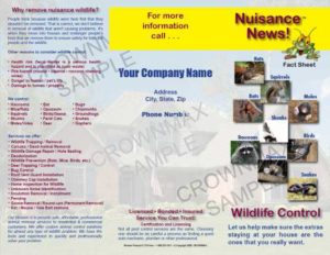 1215 - wildlife control brochure