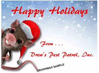 1240 Happy Holiday Mouse