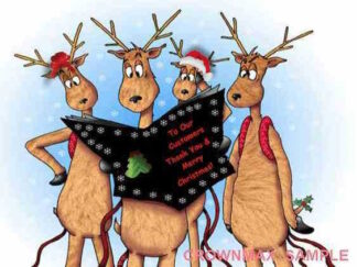 1245 Merry Christmas From The Company Cards