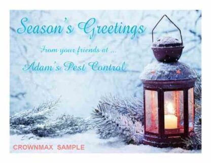 1248 lantern - christmas cards