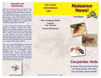 1252 Carpenter Ant Brochure