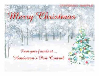 1272 Merry Christmas - Christmas Cards