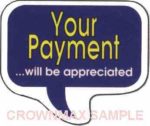 Your Payment Label  will be appreciated