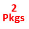 100 – 2 pads/pkgs