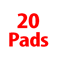 20 pads