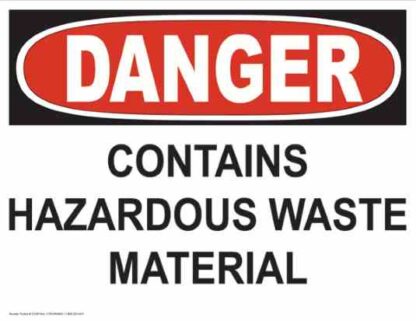 21246 danger contains hazardous waste material