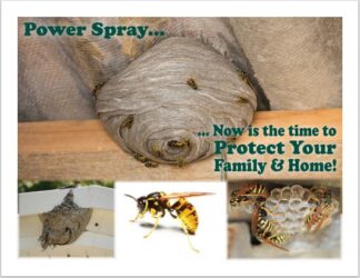 2138 Power Spray Postcard