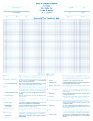 2151 - Mosquito / Tick Treatment Map