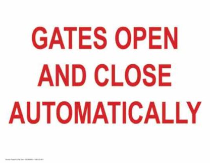 21594 gates open and close automatically 1