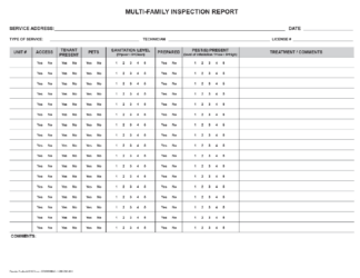 2162 - Multi-Family Inspection Report