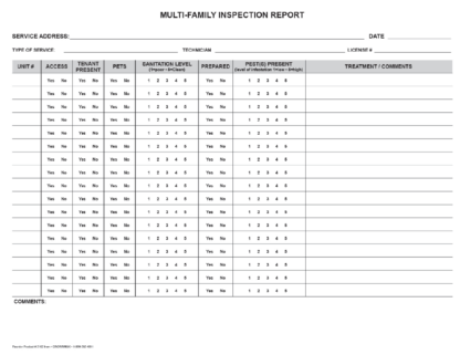 2162 - multi-family inspection report