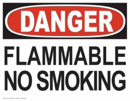 21658 danger flammable no smoking 1