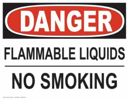 21662 danger flammable liquids no smoking 1