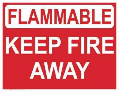 21668 flammable keep fire away 1