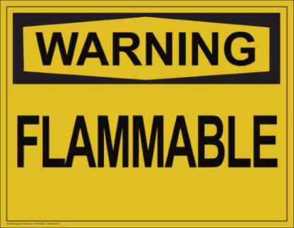 21694 warning flammable 1