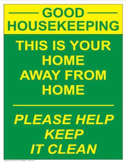 21852 good housekeeping this is your home keep it clean