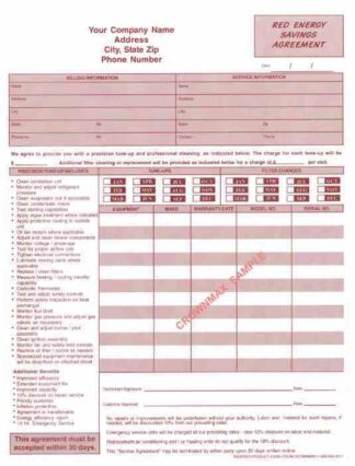 2267 Red Energy Savings Agreement