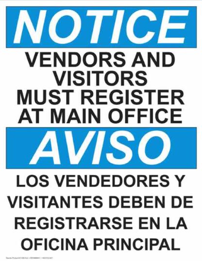 22765 notice vendors and visitors must register bilingual