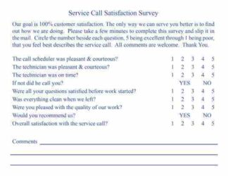 2503 Customer Survey Postcard