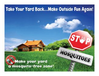 2512 Take Your Yard Back postcard