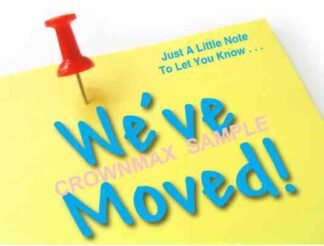 2577 We've Moved Postcard