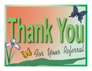 10 ways to utilize a thank you post card to boost your business 2 2585 – thank you for your referral