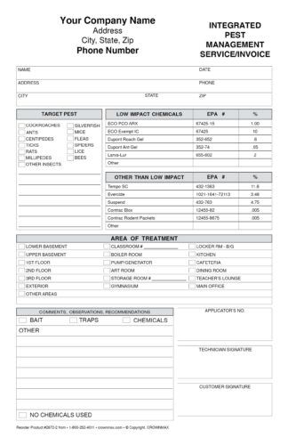 2672 IMP Service Invoice