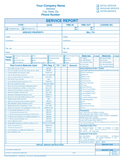 2692 service report