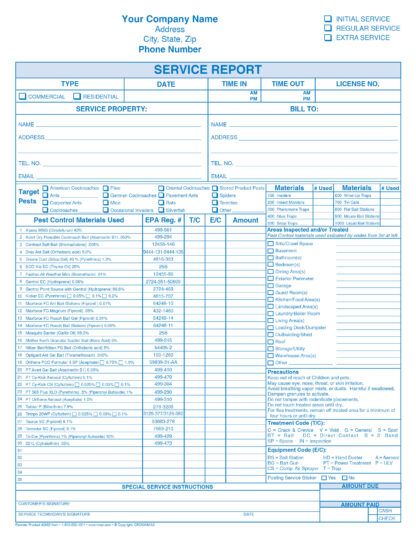 2692 service report