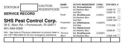 2720 preview service inspection label