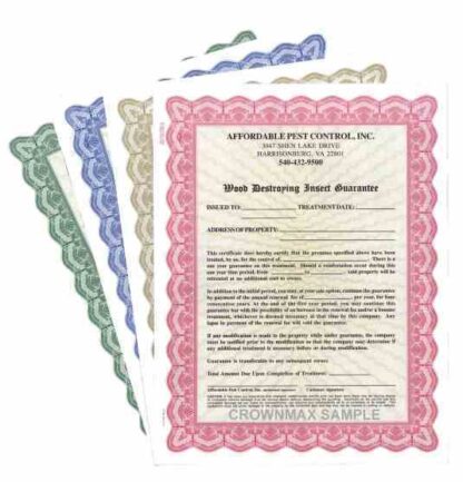 2804 Certificates