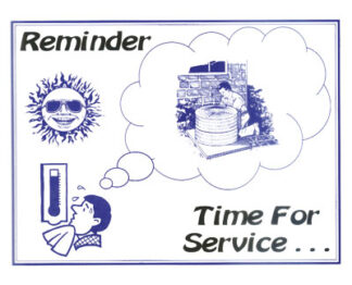 3406 Reminder Time For Service - A/C