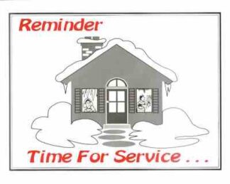 3407 Reminder Time For Service - Winter