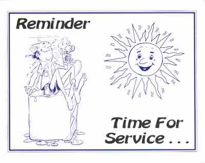 3408 reminder time for service - summer