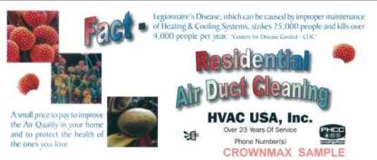 3429 residential air duct cleaning
