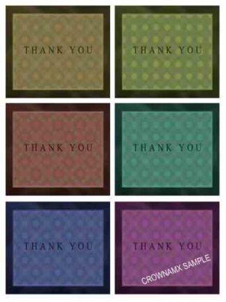 3460 Thank You Postcard