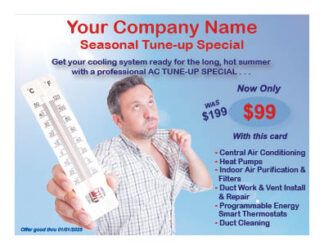 3463 HVAC Cooling Postcard