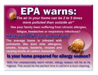 3508 EPA Warns Postcard