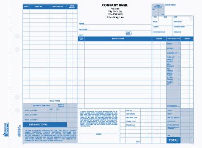 5667 Automotive Work Order