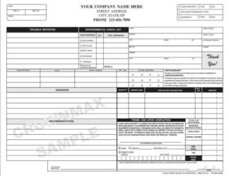 6852 Work Order/Invoice